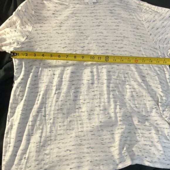 Pure Jill XL Petite White 3/4 Sleeve Shirt - Picture 6 of 6